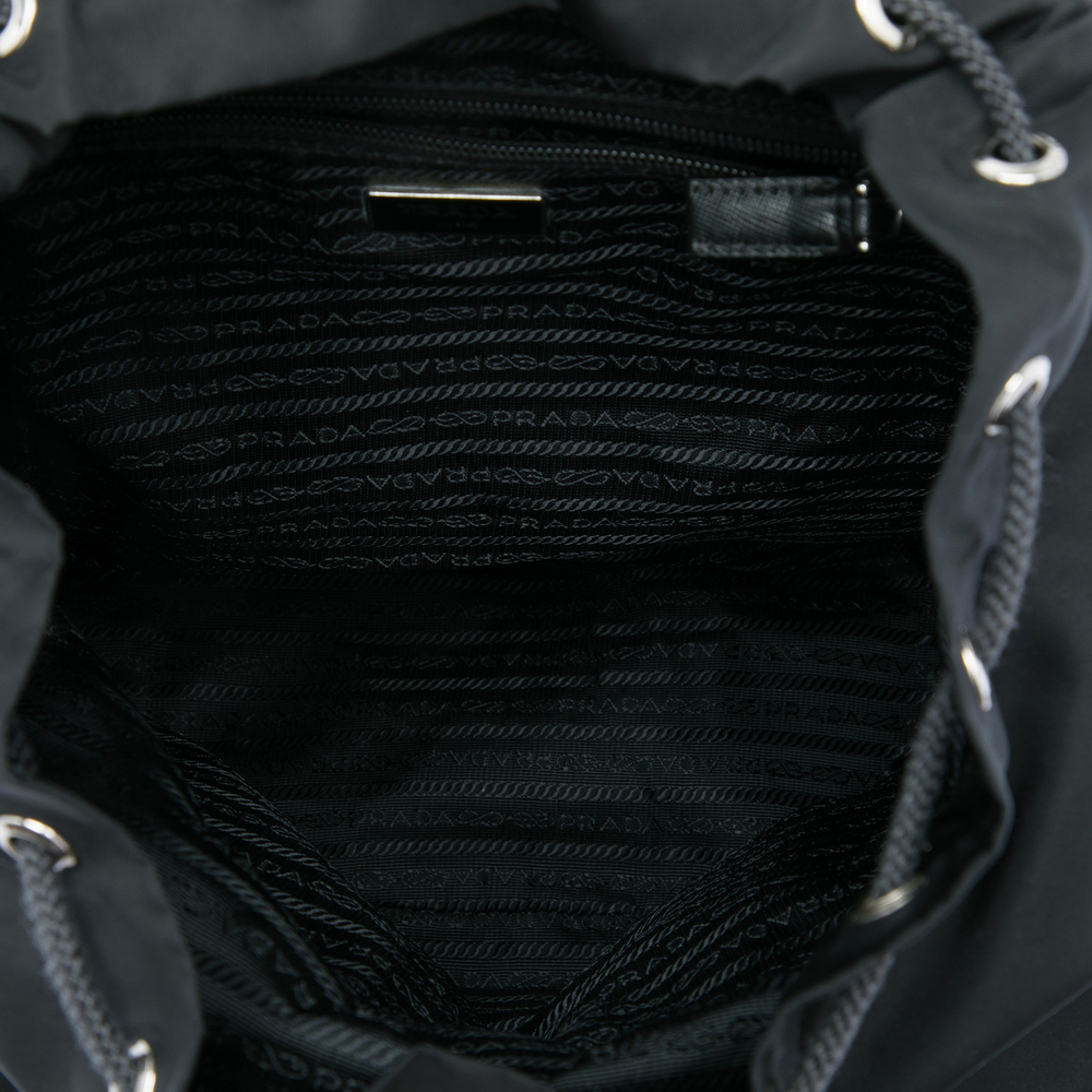 Pre-Loved Prada Saffiano Trimmed Tessuto Backpack - Picture 4 of 7